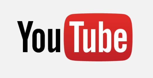 YouTube logo 31 juli